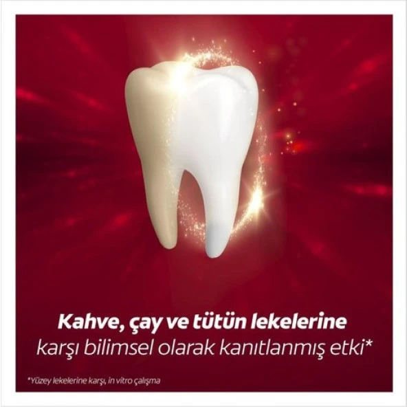 Colgate Optic White Kahve Çay ve Tütün Kullanıcıları İçin Diş Macunu 4 x 50 ml - 5