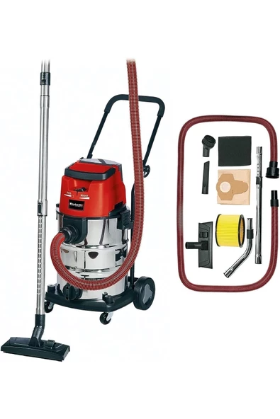 Einhell TE-VC 36/30 Li S - Solo, Akülü Islak/Kuru Süpürge