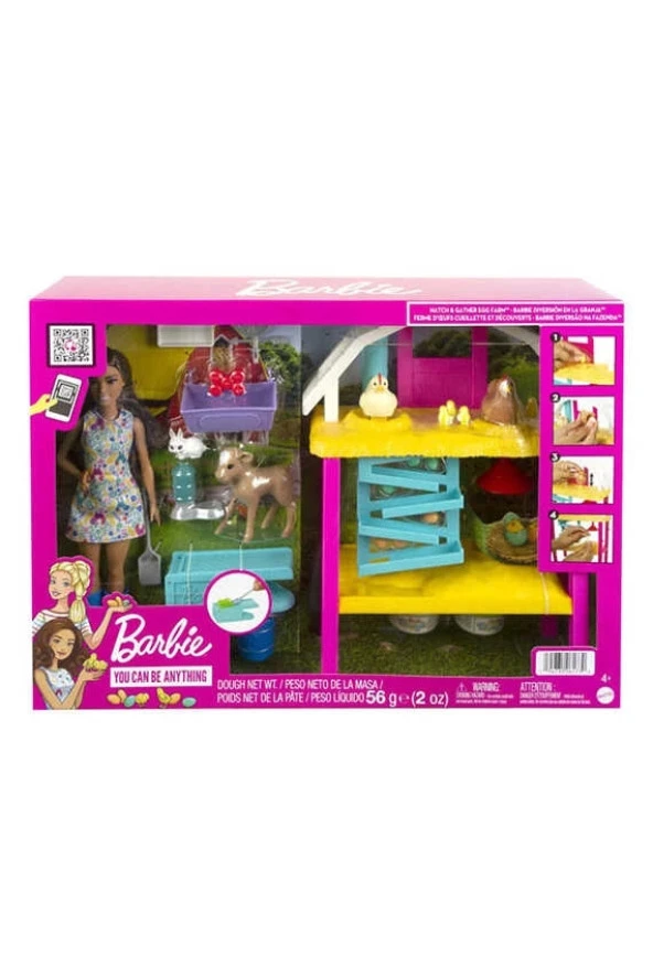 Mattel Barbie Eğlenceli Çiftlik Hayatı Oyun Seti H