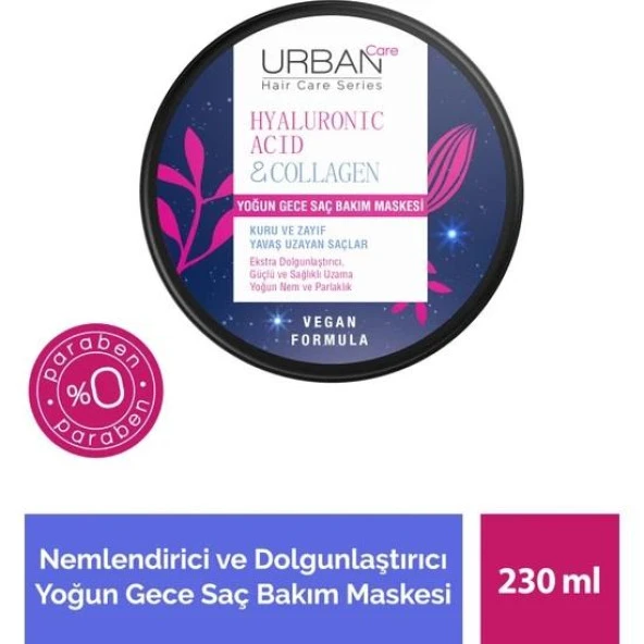 Urban Care Saç Bakım Maskesi Hyaluronıc Acıd Collagen 230 Ml