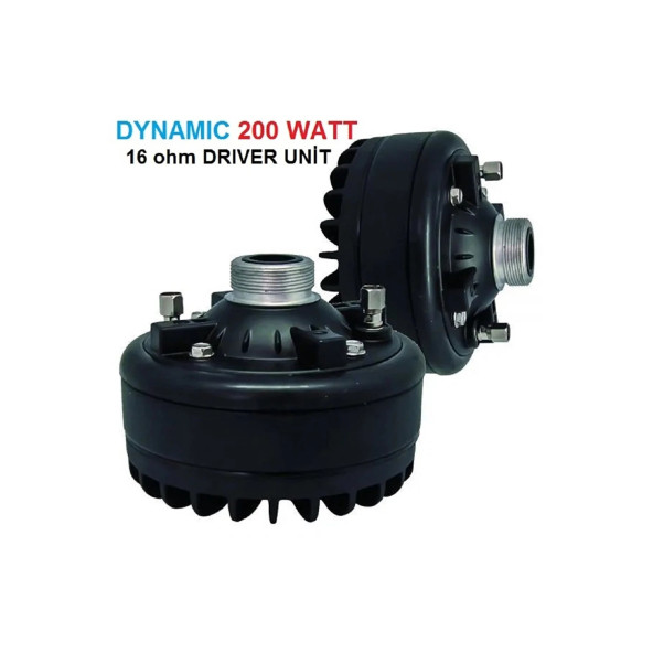 UNİT Dynamıc 200 Watt 16 Ohm Drıver Unit - 2