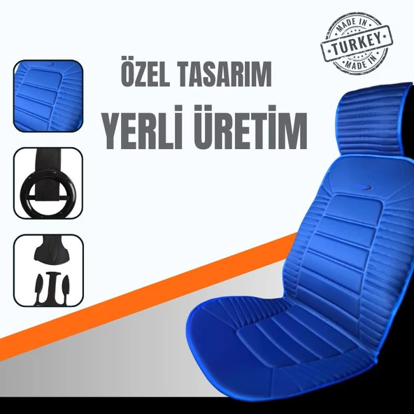 Space Oto Koltuk minderi, Nissan araçlara uyumlu 2'li set özel tasarım minder - 8