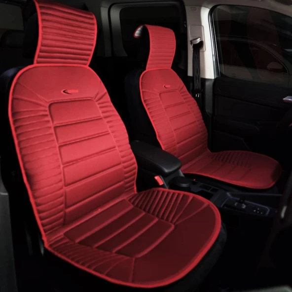 Space Oto Koltuk minderi, Mitsubishi araçlara uyumlu 2'li set özel tasarım minder - Resim 2