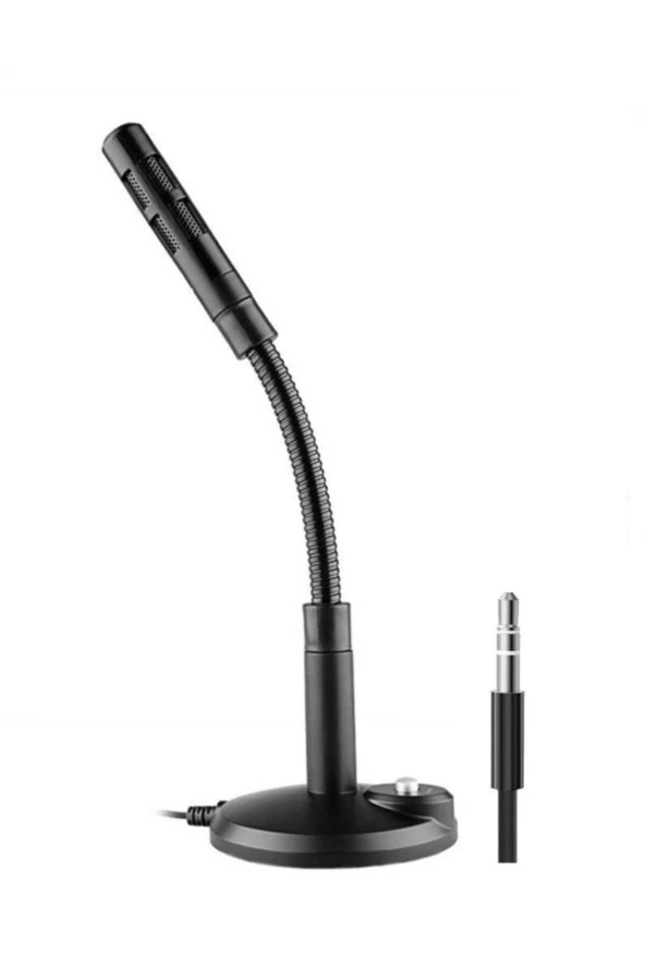 Sn-120m Masaüstü Mikrofon - Esnek Gövde 3.5mm Jack Oyun Konferans - 2