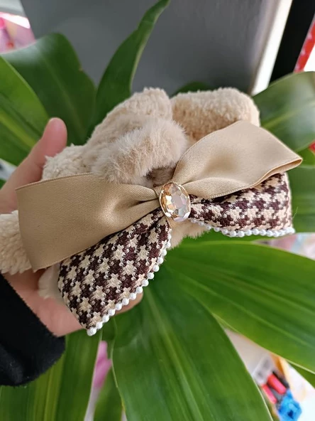 Vip Figürlü Peluş Mandal Toka - 4