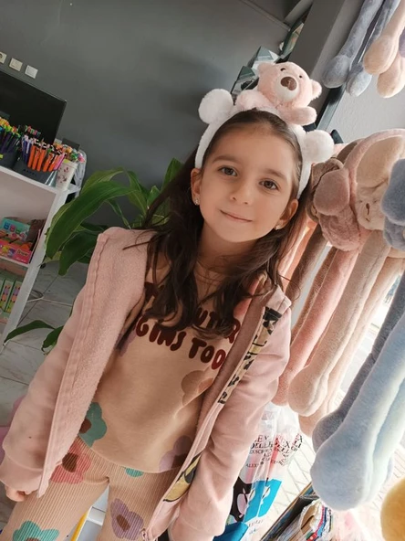 Ayıcık Figürlü Peluş Taç - 2