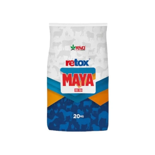 Retox Maya (3*10-6) Hayvan İştah Açıcı ve Verim Artırıcı Yem Katkı-20 Kg