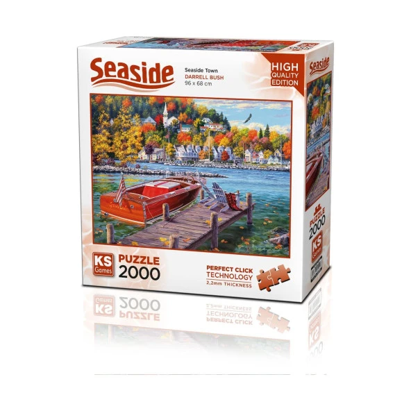 Ks Games Fish Creek 2000 Parça Puzzle