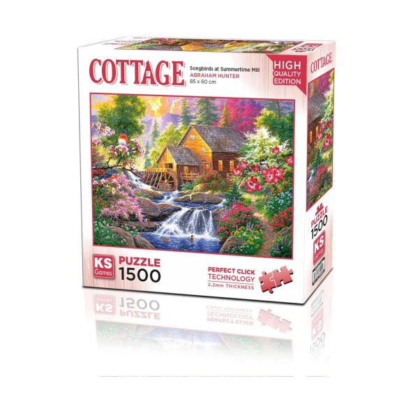 Ks Games Songbirds At Summertime Mill 1500 Parça Puzzle