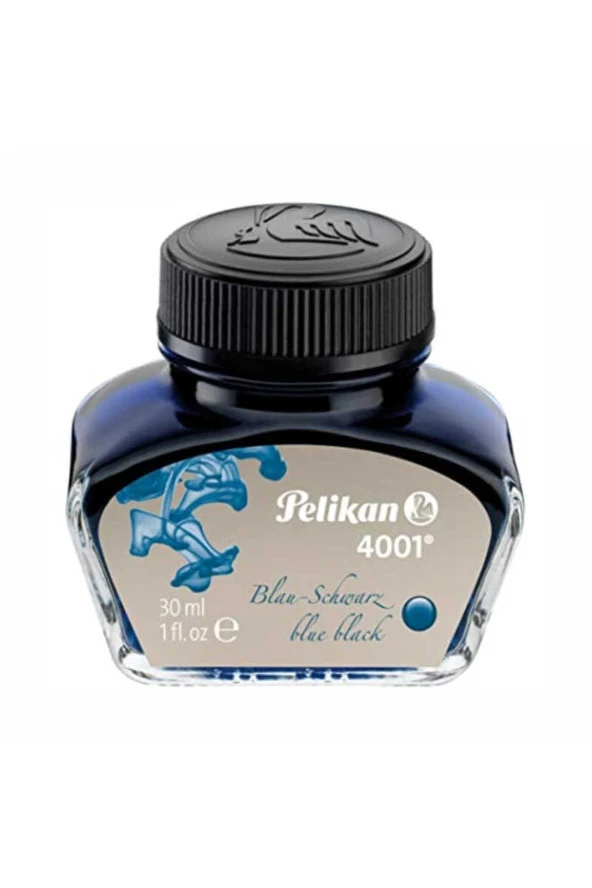 Pelikan 4001 Yazı Mürekkebi Mavi-siyah