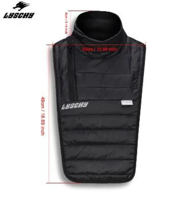 Forte Gt 1343 Polar Koruma Motosiklet Boyun Göğüs Rüzgar Koruma S-M Beden - Resim 3