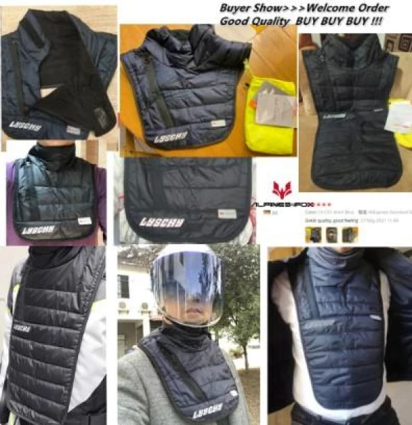 Forte Gt 1343 Polar Koruma Motosiklet Boyun Göğüs Rüzgar Koruma L-XL Beden - 4