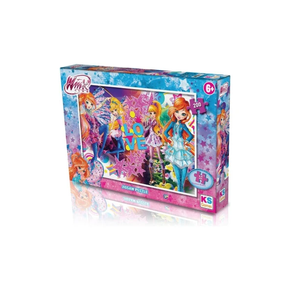 Ks Games Puzzle Winx  Clup 200 Parça Puzzle