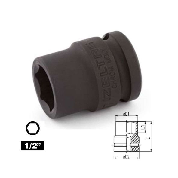 İZ.19MM HAVALI LOKMA 1/2"