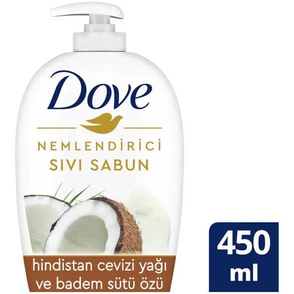 Dove Sıvı Sabun Hindistan Cevizi Özlü 450 Ml