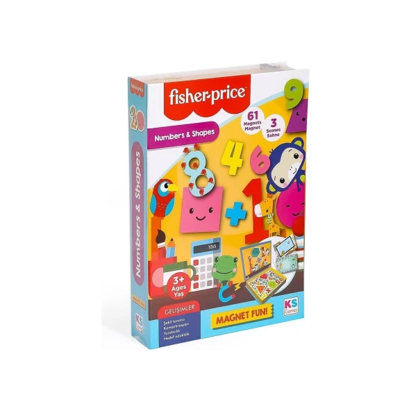Ks Games Fisher Price Baby Puzzle - Sayılar Ve Şekiller