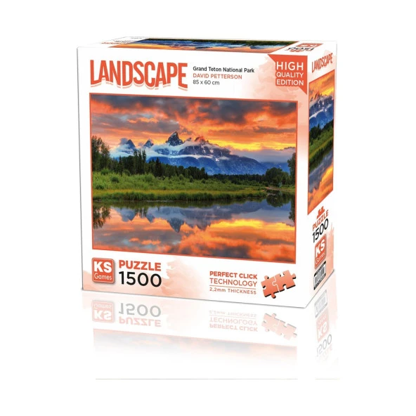 Ks Games Grand Teton National Park 1500 Parça Puzzle