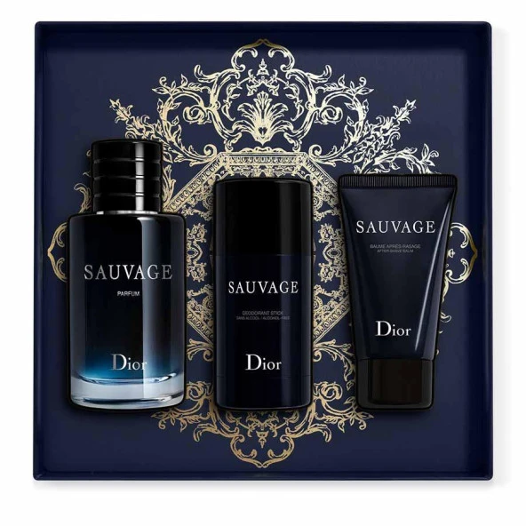 Christian Dior Sauvage Parfüm 100ml + Deo Stick 75g Erkek Parfüm Set