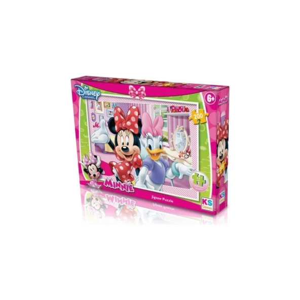 Ks Games Minnie Puzzle 200 Parça