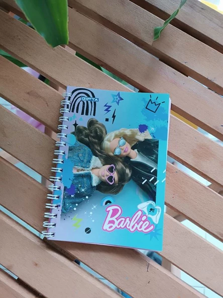 Barbie Spiralli a6 Boy Defter