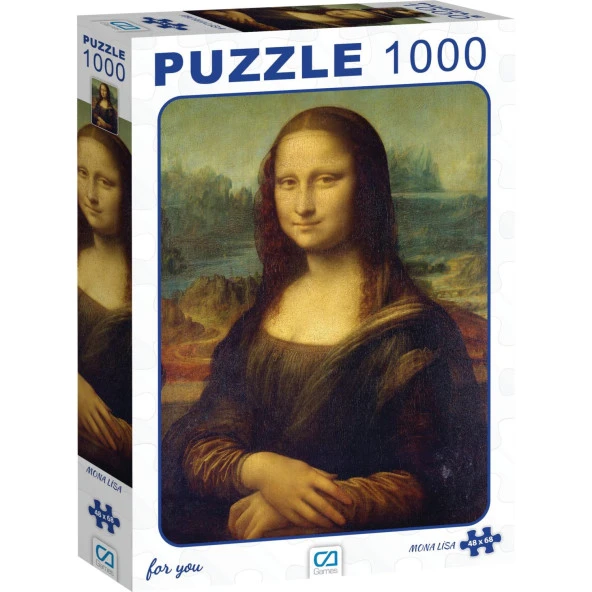 Ca Games Mona Lisa 1000 Parça Puzzle ürün görseli