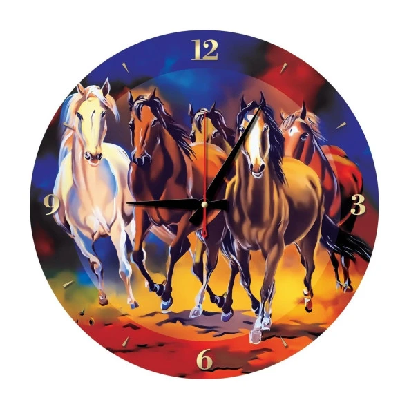 Art Puzzle Yılkı Atları 570 Parça Saat Puzzle - Resim 2