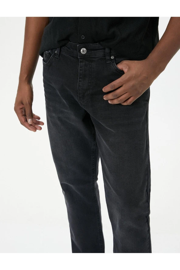 Slim Fit Kot Pantolon - Brad Jean - Resim 5