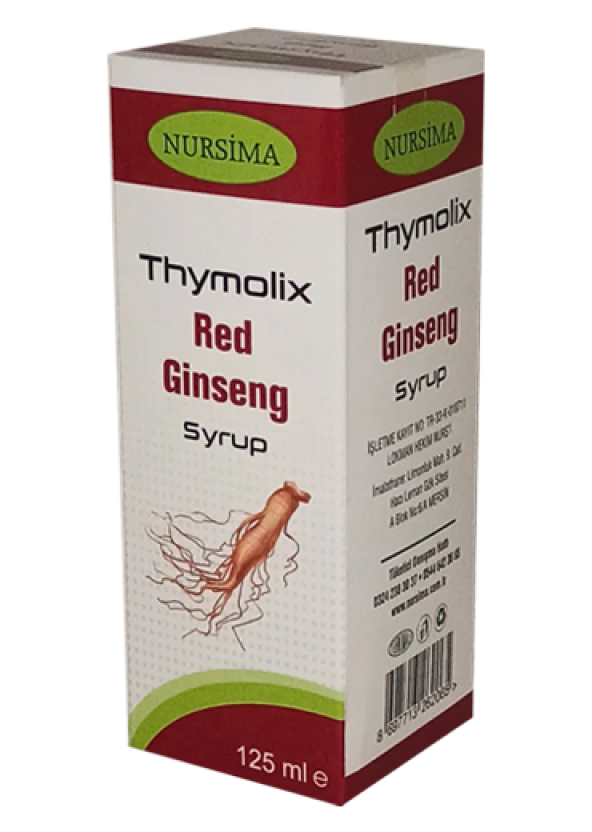 Nursima Red Ginseng Şurubu 125 ml