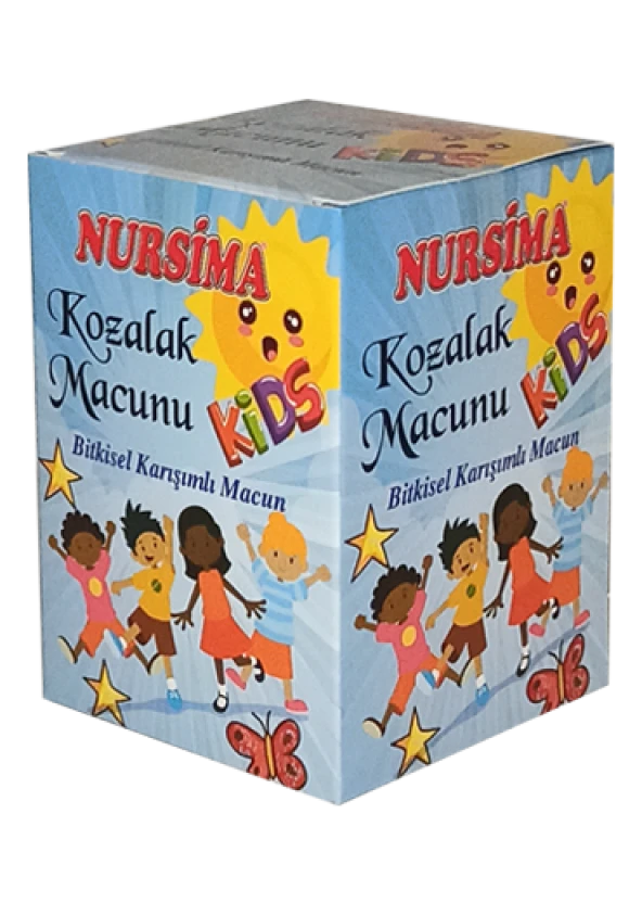Nursima Kozalak Kids Bitkisel Karışımlı Macun 240 gr