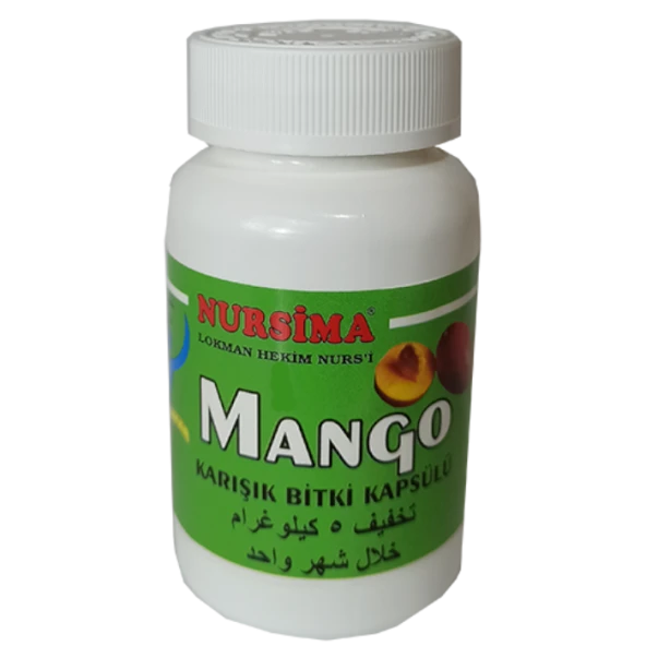 Nursima Mango Karışık Bitki Kapsülü (90 Kapsül)