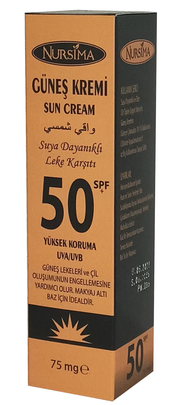 Nursima Güneş Kremi 75 mg