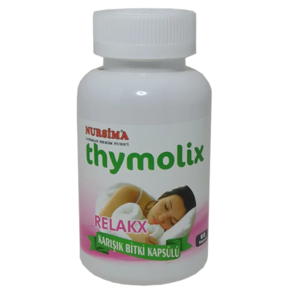 Thymolix Relax Karışık Bitki Kapsülü (60 Kapsül)