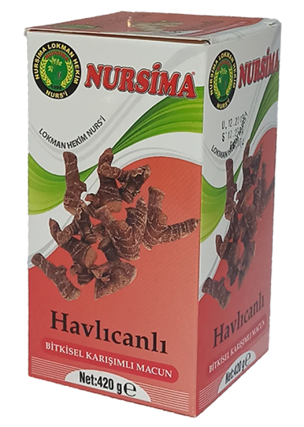 Nursima Havlıcanlı Bitkisel Karışımlı Macun 420 gr