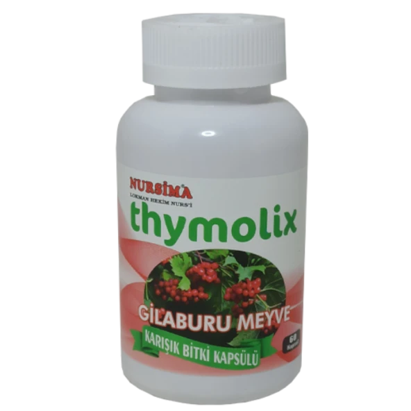 Thymolix Gilaburu Meyve Karışık Bitki Kapsülü (60 Kapsül)
