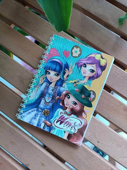 Winx Clup Spiralli a6 Boy Defter - 3