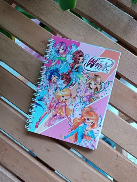 Winx Clup Spiralli a6 Boy Defter - 2