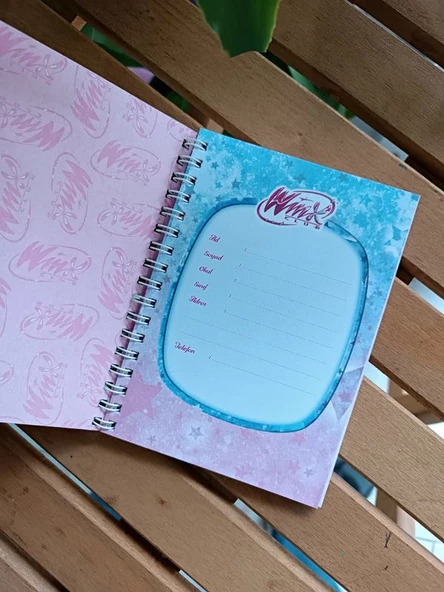 Winx Clup Spiralli a6 Boy Defter - 4