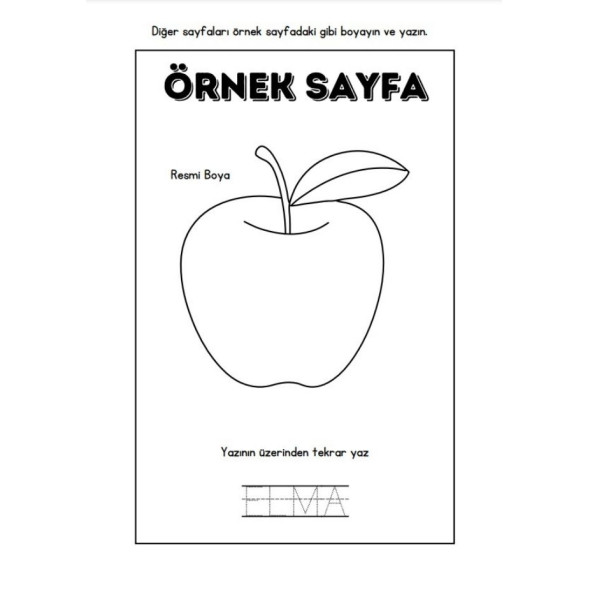 Meyveler ve Sebzeler YAZ-SİL Aktivite Seti (2 Süper Kitap) - Resim 6