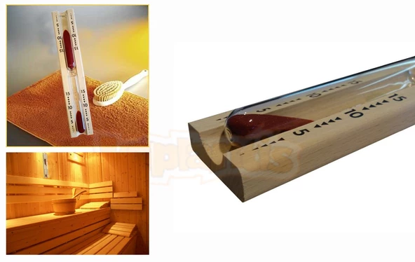 TFA Ahşap Sauna Kum Saati 15 Dakika - 6