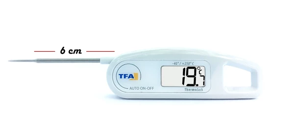 TFA Thermo Jack Katlanır Problu Dijital Termometre - Resim 4