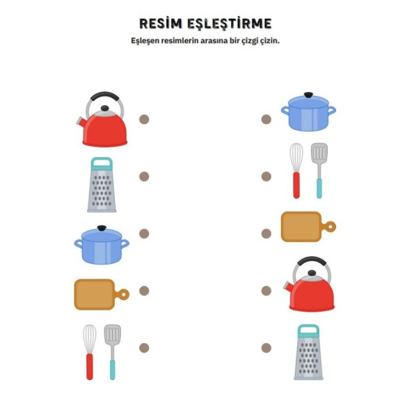 Okul Öncesi Eşleştirme Eğitim Seti (2 Kitap) - 4