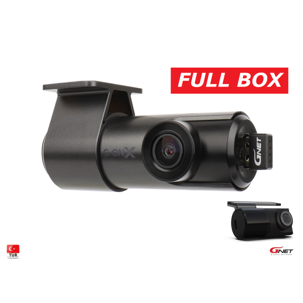 GONX 2CH FULL BOX FullHD Wi-Fi + GPS + 32GB Hafıza Kartı HDR Araç Kamerası