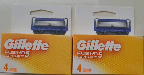 GİLLETTE FUSİON5  SPORT 4 LÜ X 2 ADET