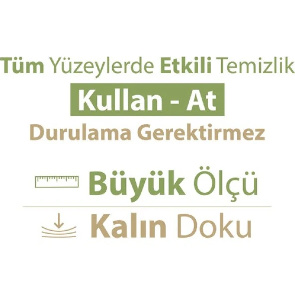 Baby Turco Pratik Yüzey Temizlik Havlusu - 5