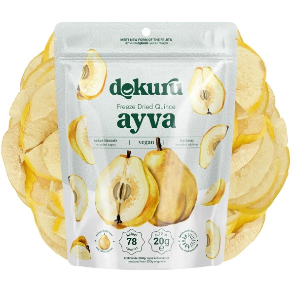 Freeze Dried Ayva 20 gr