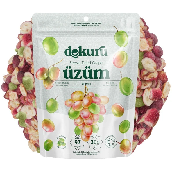 Freeze Dried Üzüm 30 gr