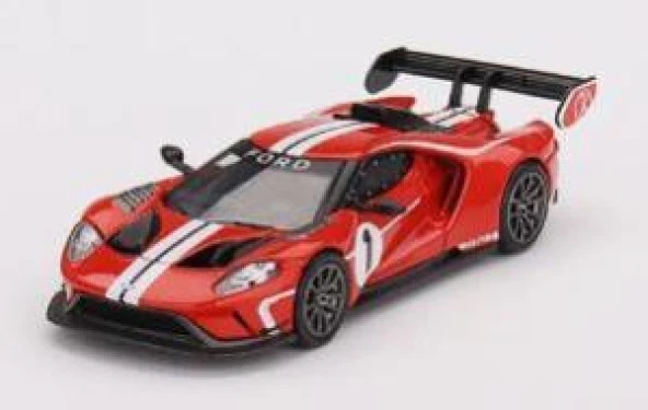Mini GT 603 Ford GT II #013 Rosso Alpha Model Araba