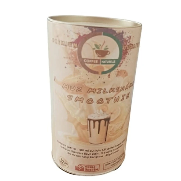Coffee Naturelle Muz Aromalı Milkshake Smoothie 500 G ürün görseli