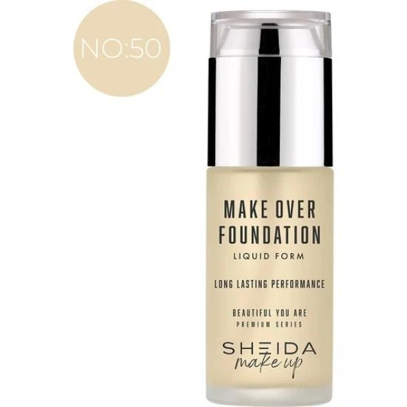 Sheıda Sıvı Fondöten 40 Ml No:50
