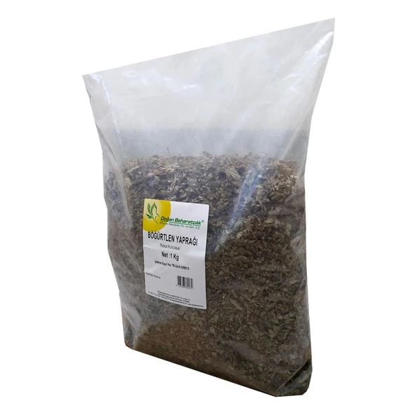 Doğan Baharatçılık Böğürtlen Yaprağı 1 KG Kiloluk Boy Doğal Saf - 3